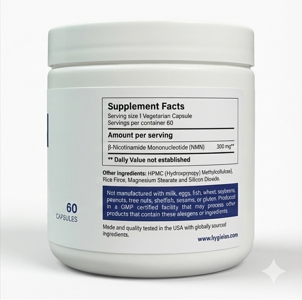 NMN 300mg 60 capsules